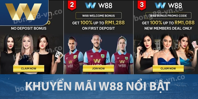 W88 - Nhà Cái Cá Cược Thể Thao Hàng Đầu Số 1 Việt Nam 3 Khuyến mãi W88