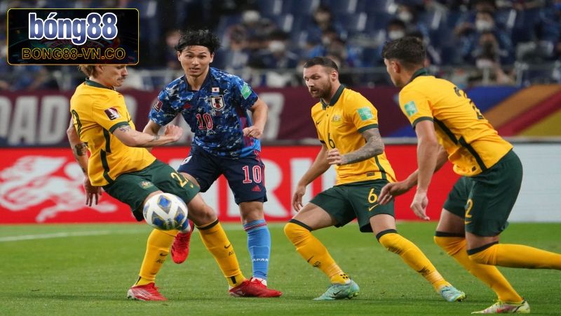 Australia Vs Nhật Bản - Soi Kèo 18:10 Ngày 5/6 Từ Bong88 4 Soi kèo châu Á giữa Australia vs Nhật Bản tại ngày 5/6